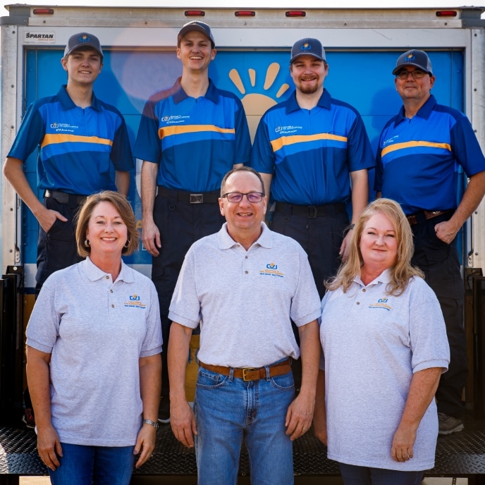 Cvj Heating And Air Conditioning Team Photo @2x